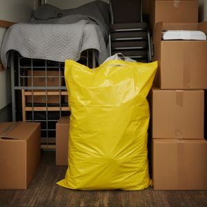 Wäschesack in Transporter